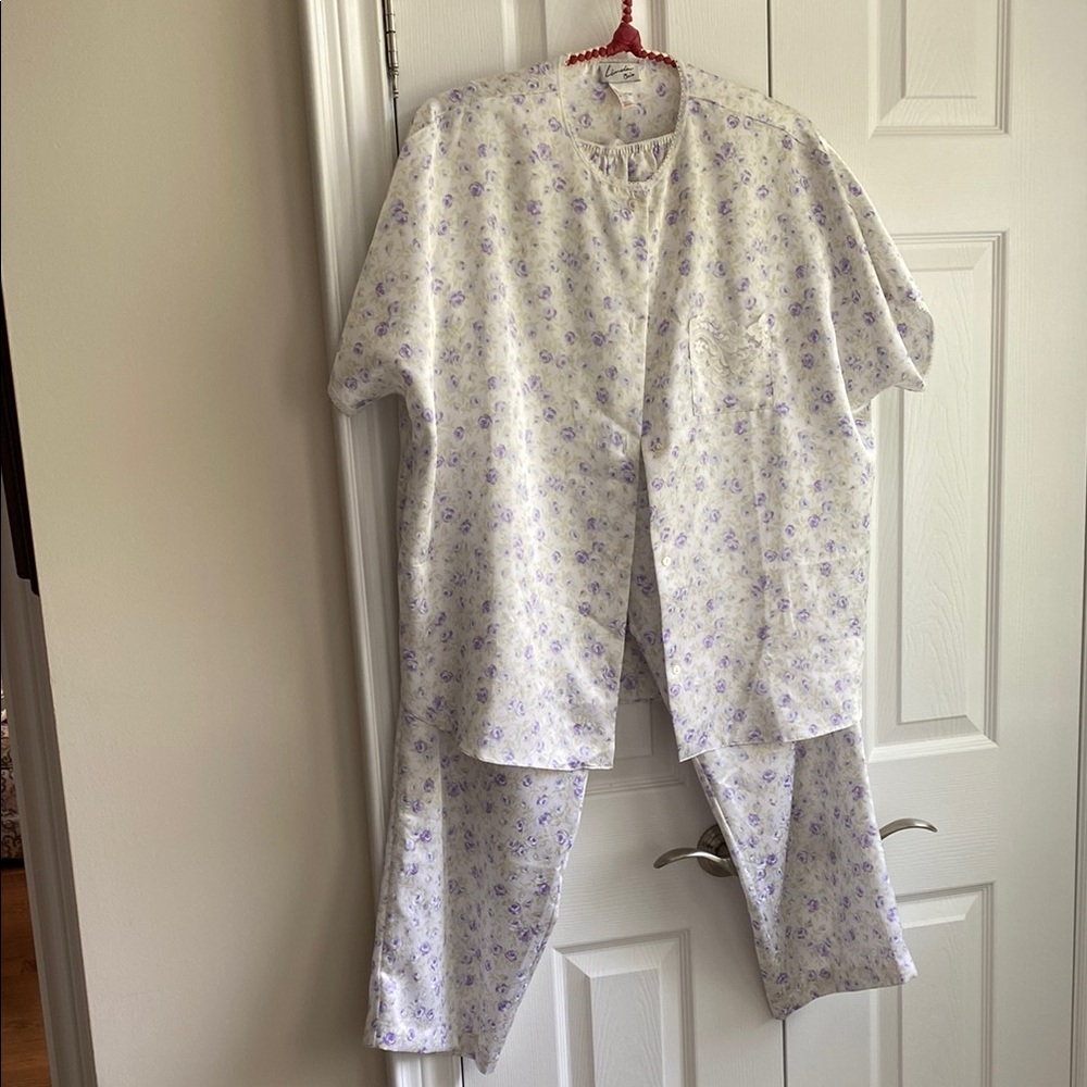 Women’s Pajamas in Purple Floral Print